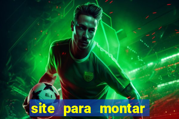 site para montar time de futebol